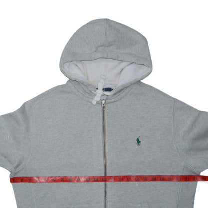 Ralph Lauren Men's Grey Full Zip Hoodie Size M Regular Fit