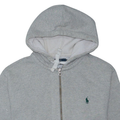 Ralph Lauren Men's Grey Full Zip Hoodie Size M Regular Fit