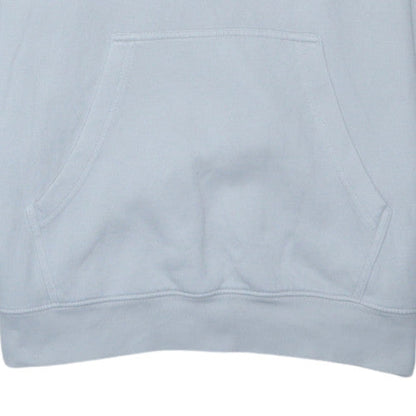 Champion Men's Light Grey Pullover Hoodie Medium Cotton Blend