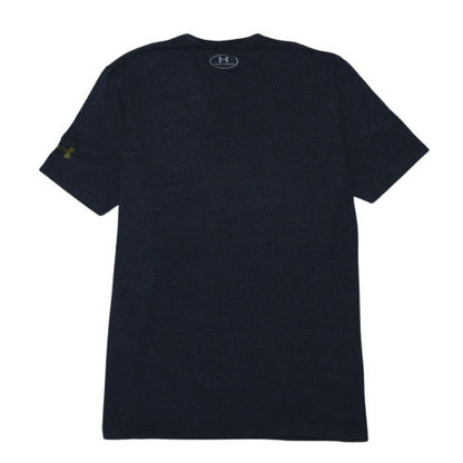 Under Armour Men’s Black HeatGear Sports T-Shirt XL Loose Fit