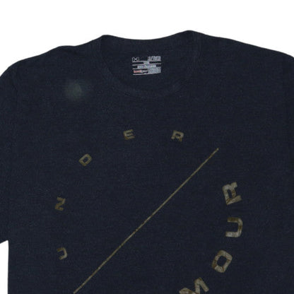 Under Armour Men’s Black HeatGear Sports T-Shirt XL Loose Fit