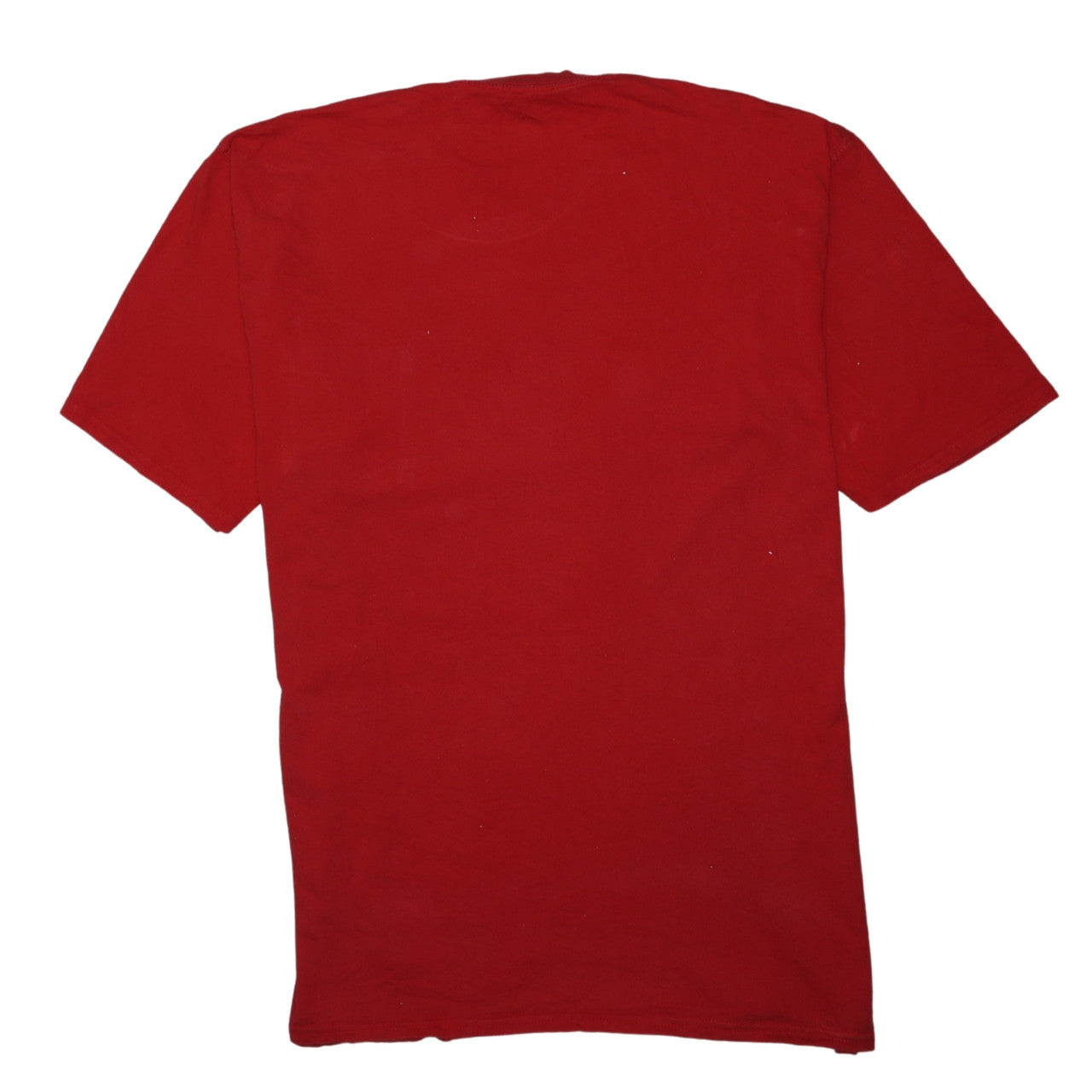 Champion Mens Red Cotton Crew Neck T-Shirt Size L