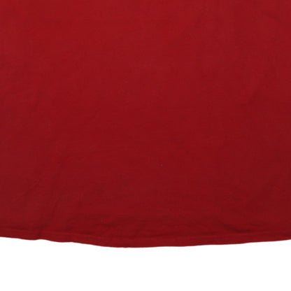 Champion Mens Red Cotton Crew Neck T-Shirt Size L