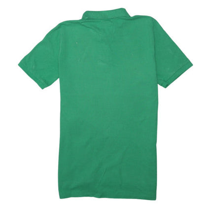 Ralph Lauren Girls Green Polo Shirt XL (18-20) 100% Cotton Classic Fit
