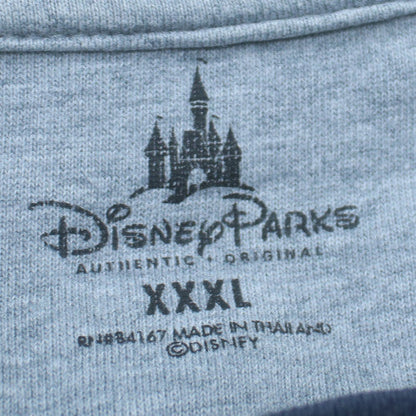 Disney Parks Men's Grey 3XL Mickey Mouse Disneyland 1955 Graphic T-Shirt