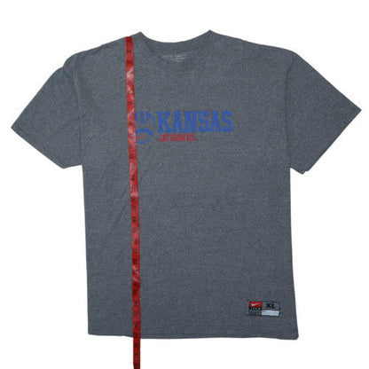 Nike Mens Grey Kansas Jayhawks Graphic T-Shirt XL