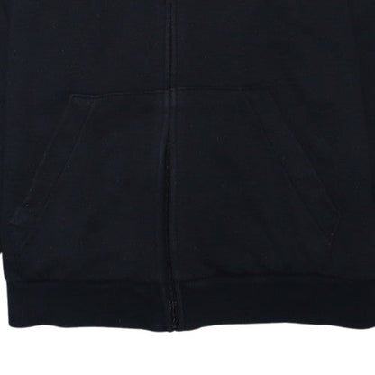 Adidas Womens Black Full Zip Hoodie XL Cotton Blend Sportswear