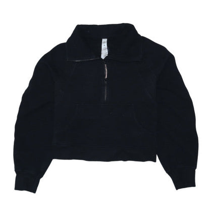 Lululemon Womens Black M/L 1/2 Zip Pullover Sweatshirt