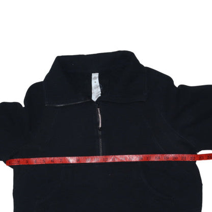 Lululemon Womens Black M/L 1/2 Zip Pullover Sweatshirt