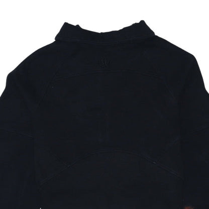 Lululemon Womens Black M/L 1/2 Zip Pullover Sweatshirt