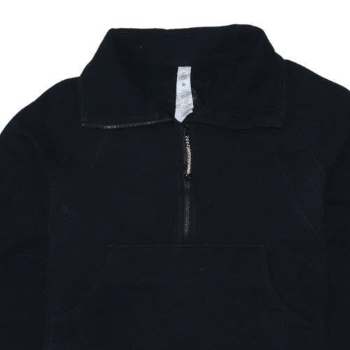 Lululemon Womens Black M/L 1/2 Zip Pullover Sweatshirt