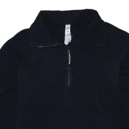 Lululemon Womens Black M/L 1/2 Zip Pullover Sweatshirt