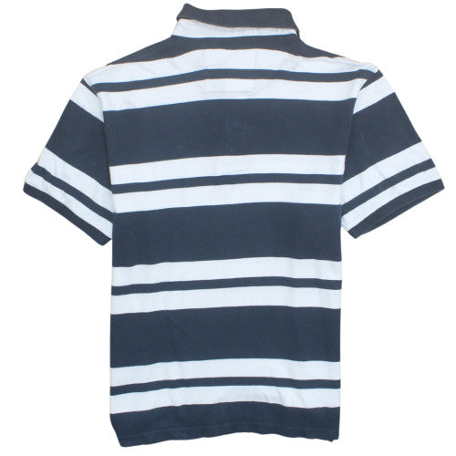 Tommy Hilfiger Men’s Blue Striped Cotton Polo Shirt XXL