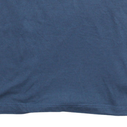 The North Face Men's Blue 2XL Short Sleeve Cotton Polo Shirt
