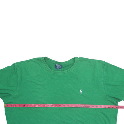 Polo Ralph Lauren Men's Green Cotton Crew Neck T-Shirt XXL