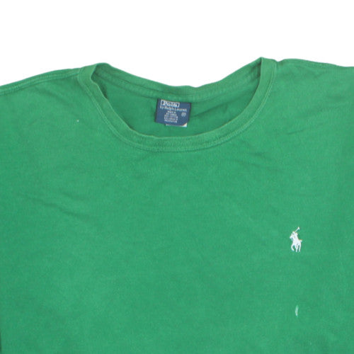 Polo Ralph Lauren Men's Green Cotton Crew Neck T-Shirt XXL