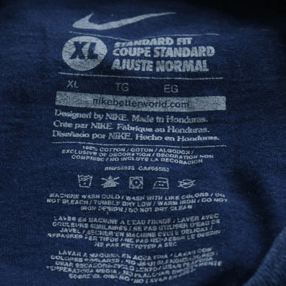 Nike Men’s Blue XL Classic Cotton Crew Neck T-Shirt