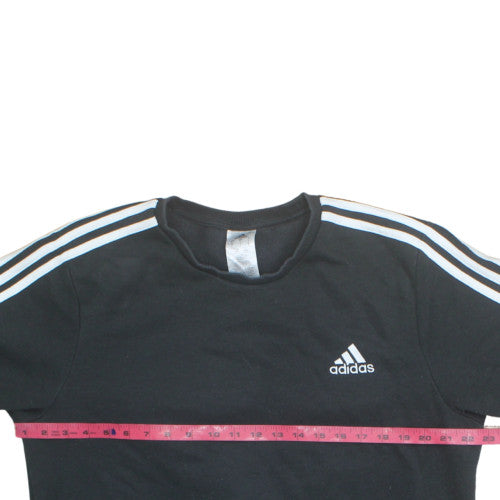 Adidas Men's Black L Crew Neck Pullover Sweatshirt