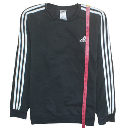 Adidas Men's Black L Crew Neck Pullover Sweatshirt