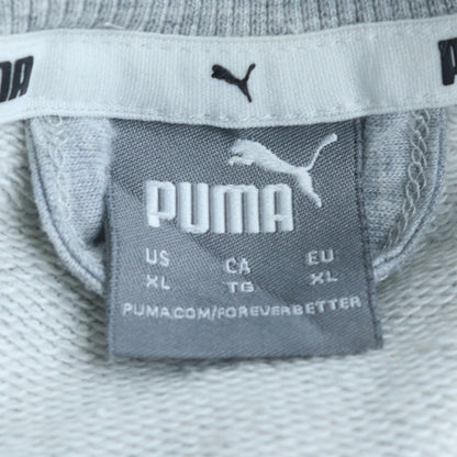 Puma Womens Grey Pink XL Track Jacket Lightweight Full Zip