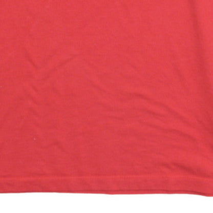 Nike Men's Red Dri-Fit Graphic Sports T-Shirt XL