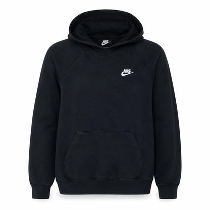 Nike Womens Black M Pullover Hoodie Cotton Blend Sweatshirt