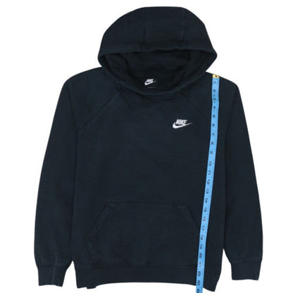 Nike Womens Black M Pullover Hoodie Cotton Blend Sweatshirt
