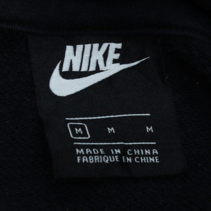 Nike Womens Black M Pullover Hoodie Cotton Blend Sweatshirt