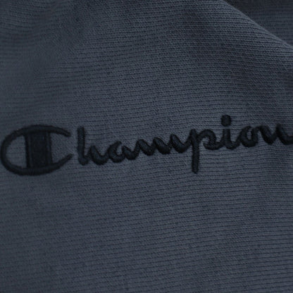 Champion Mens Grey Pullover Hoodie L Reverse Weave Embroidered Logo