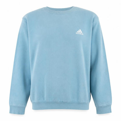 Adidas Men's Blue XL Crew Neck Fleece Pullover Sweatshirt
