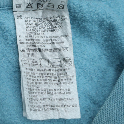 Adidas Men's Blue XL Crew Neck Fleece Pullover Sweatshirt