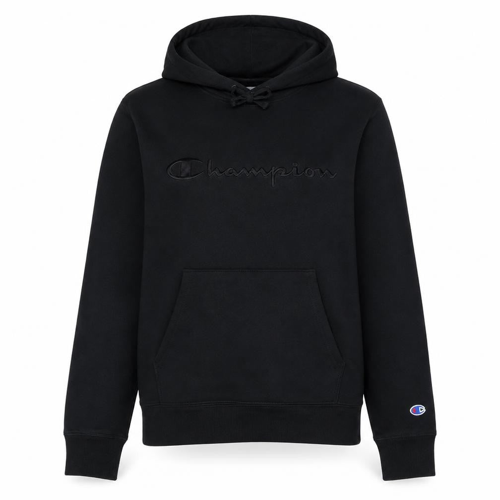 Champion Women's Black Small Pullover Hoodie Cotton Blend