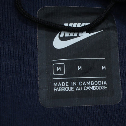 Nike Men's Blue Full Zip Hoodie Size M Classic Athletic Style