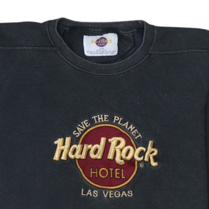 Hard Rock Hotel Las Vegas Black Women's Large Pullover Sweatshirt