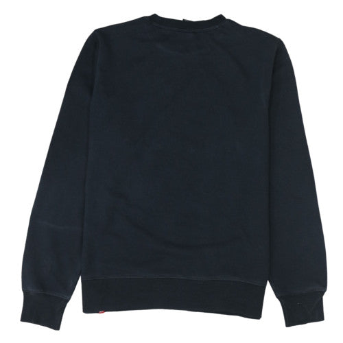 New Balance Men's Black Logo Sweatshirt L Pullover Fleece