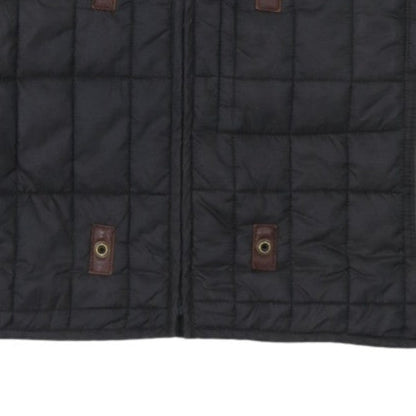 Timberland Men's Black Quilted Waistcoat L Regular Fit Outdoor Vest