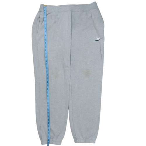 Nike Men's Grey XL Sweatpants Fleece Comfort Elastic Waist