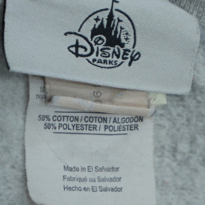 Disney Parks Grey Disneyland 2019 Sweatshirt Women L Pullover Crew Neck
