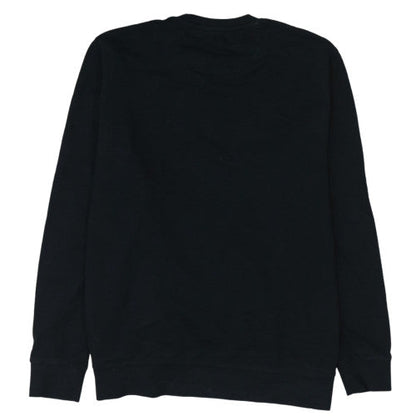 Wrangler Men's Black 4XL Crew Neck Cotton Pullover Sweatshirt