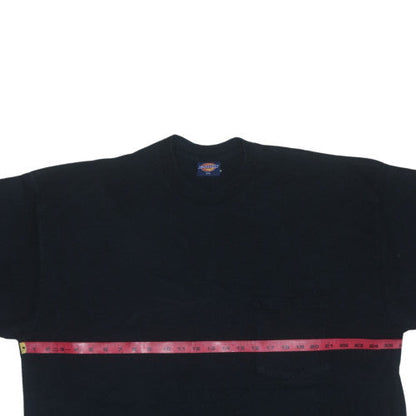 Dickies Men's Black 3XL Crew Neck Work T-Shirt Cotton Classic