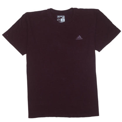 Adidas Men's Black XL Crew Neck Cotton Short Sleeve T-Shirt