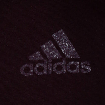 Adidas Men's Black XL Crew Neck Cotton Short Sleeve T-Shirt