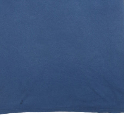 Champion Men's Blue XL Crew Neck Cotton T-Shirt