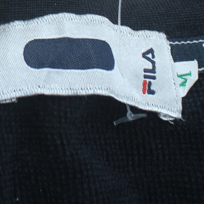 FILA International Black Cotton Crew Neck Women's Sweatshirt M