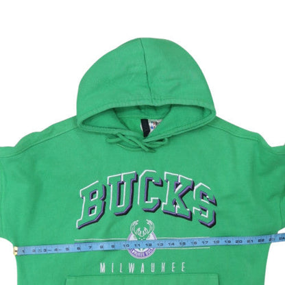 NBA Milwaukee Bucks Green Hoodie Women's Small Cotton On Pullover