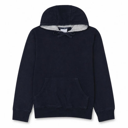 Champion Men's Blue Pullover Hoodie L Fleece Regular Fit