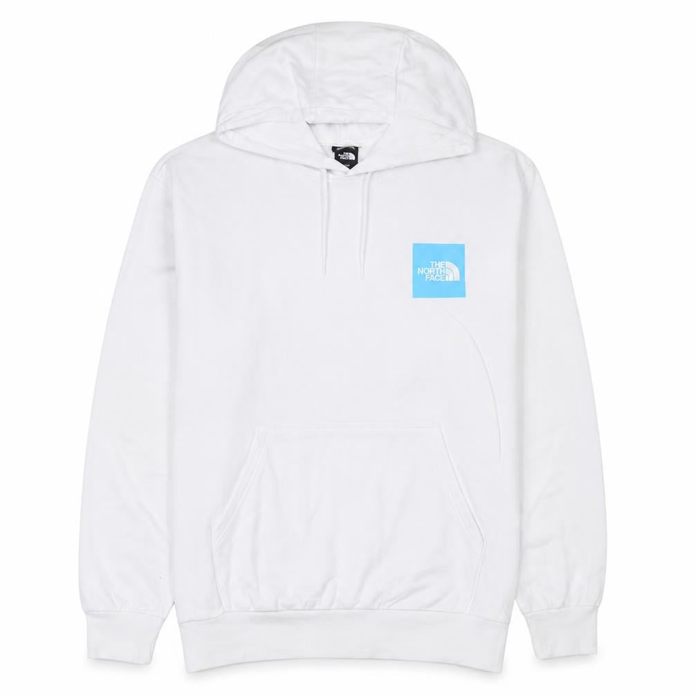 The North Face Men’s White 2XL Pullover Hoodie Graphic Print Outdoor