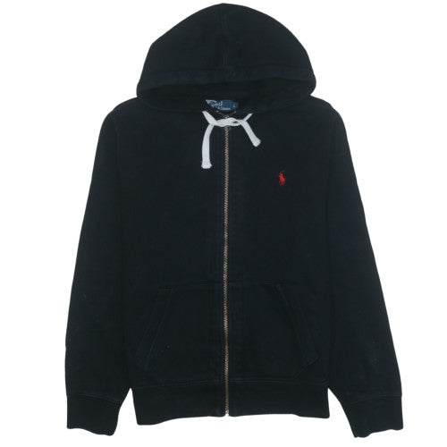 Polo Ralph Lauren Men's Black Full Zip Hoodie Size L