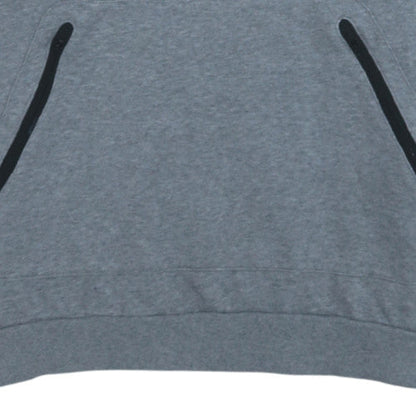 adidas Men's Grey Crew Neck Pullover Sweatshirt L Sports Style