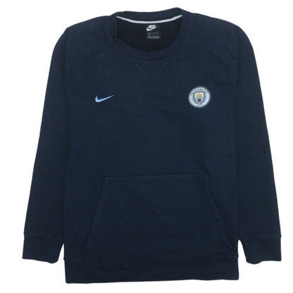 Nike Men’s Blue Manchester City XL Pullover Sweatshirt